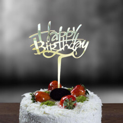 Happy Birthday Pasta Süsü